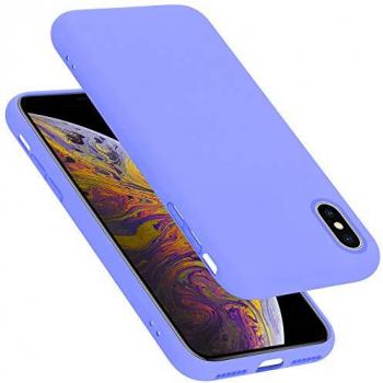 Funda TPU Resistente a Golpes y Arañazos “Liquid Lila Claro” para iPhone X/XS