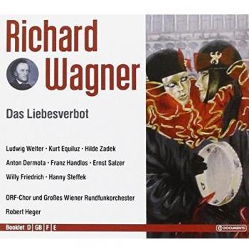 Richard Wagner: Das Liebesverbot (Oper) (Gesamtaufnahme) (2 CD)
