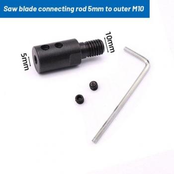 Adaptateur Universel M10 : Tige Scie, Arbre et Mandrin 5‑14 mm – Accès Meuleuse d'Angle