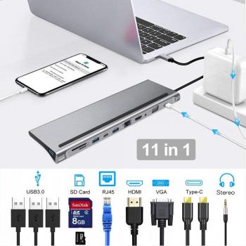 Thunderbolt 3 USB-C Hub with HDMI and RJ45