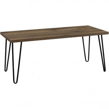 Table basse Dorel en couleur noyer