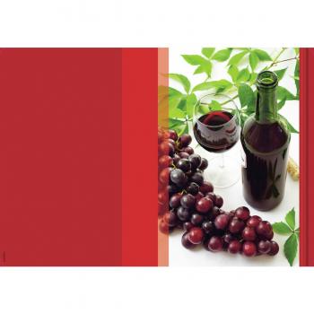 Tovagliette PULSIVA vino 30x43 cm rosso 200 pz