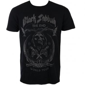 Metal T-Shirt Männer Black Sabbath „The End – Mushroom Cloud“ – Rock‑Off – BSTS25MB – XL