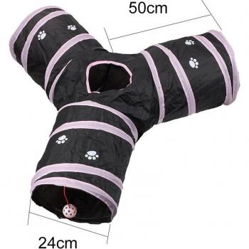 HILIFE Cat Tunnel with Storage and Play Balls