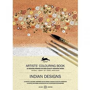Indian Designs: Artists' Colouring Book