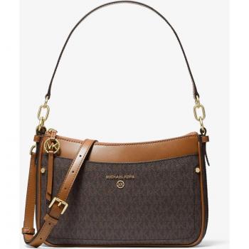 Bolso de hombro con logotipos Michael Kors Jet Set para mujer