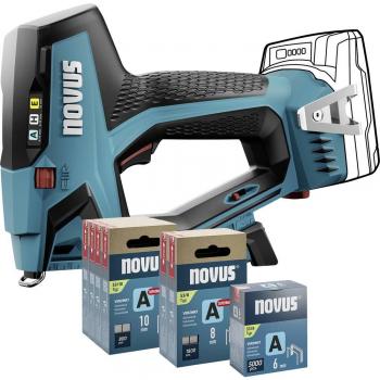 Graffettatrice a batteria Novus per tipo 37 e 53