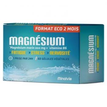 Minolvie Magnesium 60 gélules – Formule Végétale