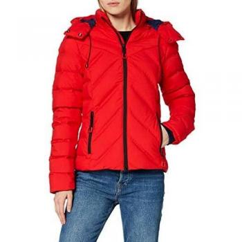 Blouson Superdry CNY Chevron Down, Rouge (Rebel Red 93j), XL