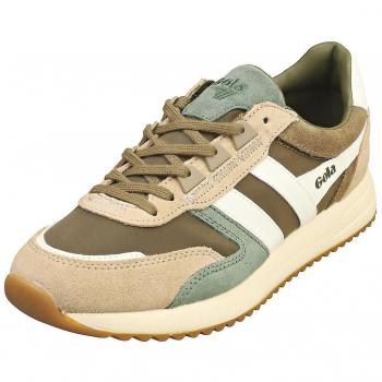 Gola Chicago Kaki Femmes Sneakers 38 EU