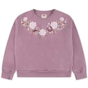 Levi’s Pink & Purple Kids Rose Front Tuck Crew Top – 12 Girl Edition