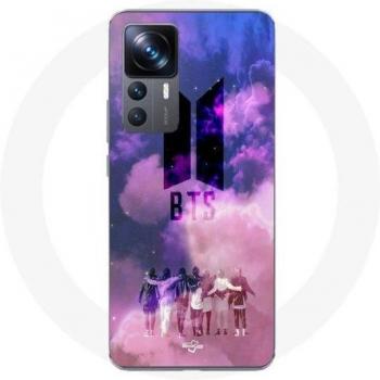 K‑Pop‑BTS‑Logo‑Schutzcase für Xiaomi 12T Pro – Maniacase Schwarz