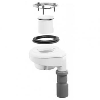 Receveur de douche Bette avec évacuation verticale