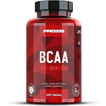 Prozis BCAA 2:1:1 200‑Tabletten – 50 Portionen für Erholung