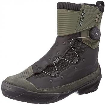 Bottes de moto TCX Infinity 3 Mid WP Noir Vert Taille 45