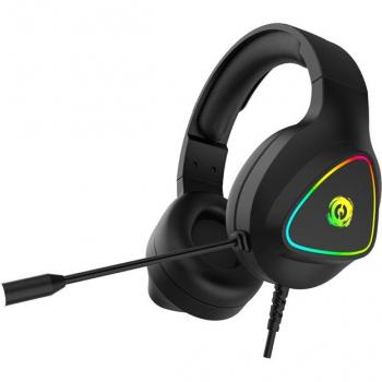 Headphone Gaming Shadder GH‑6 – RGB, 2 m, USB & 2×3,5 mm