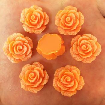 Resin Cute Flower Flatback Stones
