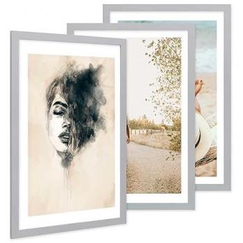 PHOTOLINI Bilderrahmen Set für kreative Wandgestaltung