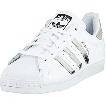 Adidas Superstar Femme Basket Cloud White/Silver Metallic/Core Black 43⅓ EU