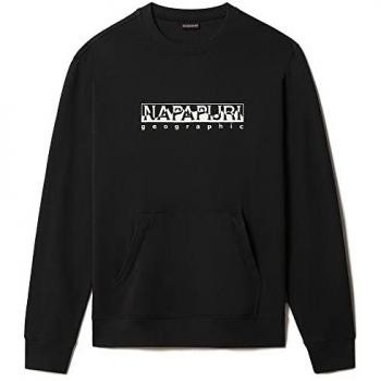 Felpa Uomo Nero Napapijri B‑Sella senza zip