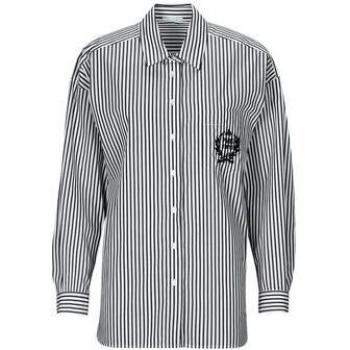 Chemise Ikks Noir Oversize pour Femmes