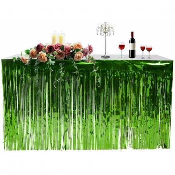 Decoración de Mesa Metálica con Tul para Baby Shower