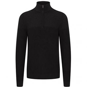Herren Strickpullover PRAdam von 11 Project, schwarz, Größe L