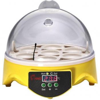 Incubadora Compacta Digital 7 Huevos