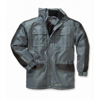 HD 8016 Dresden Parka – Grau & Schwarz, XL‑Größe