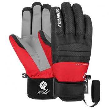 Gants de ski rouge Reusch Warrior R-TEX XT Junior 5,5