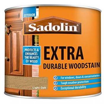 Sadolin Extra Durable Wood Stain Light Oak 500ml