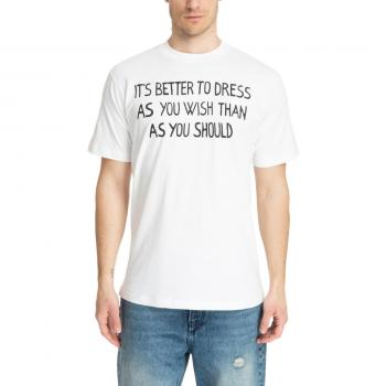 Moschino Men's Message Print T-shirt
