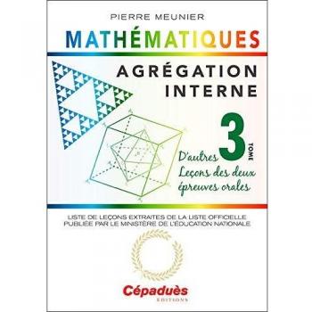 Agrégation interne de mathématiques