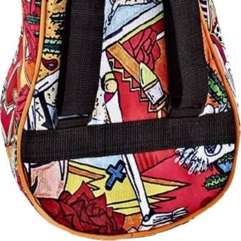 Ortega KUB-EM-CC Gigbag for Ukulele El Muerto