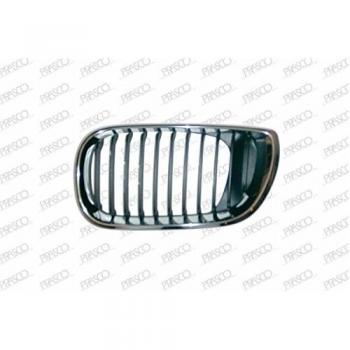 Calandre Grille de Radiateur Premium PRASCO BM0202004 Noir Chromé pour BMW 3 Berline et Touring