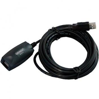 Eminent EM1014 cable USB 5 m USB A Negro
