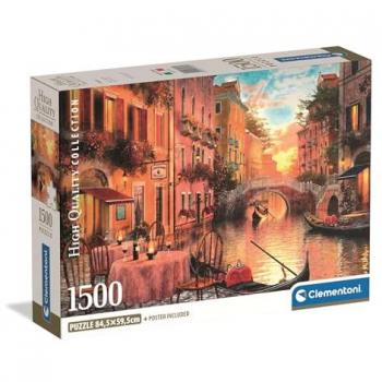 Venise en 1500 pièces – Puzzle compact Clementoni