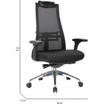 Silla de Oficina Dmihail Negra