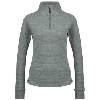 Heber Peak Frauenpullover TimberHe Fleece Halbzip 3XL grau