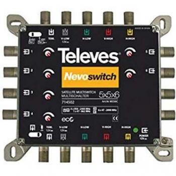 Nevoswitch 5x6 Multi-Switch with Cascading Capability
