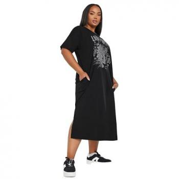 Robe noire 100% coton Yours Curve taille 16
