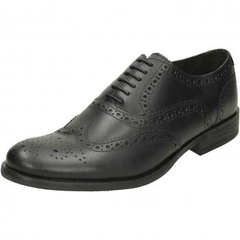 Waxy Walnut Brogue Loafers – Men, UK 7, EU 41