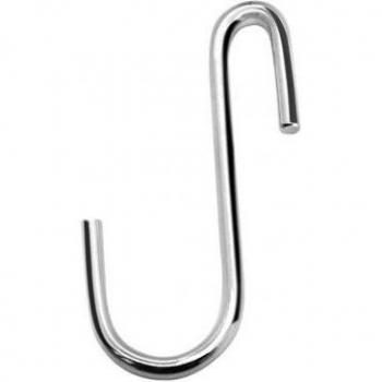 Multifunctional S-Shaped Hooks in Stainless Steel (4/8 Pieces)