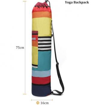 Estera de Fitness Arco Iris 6mm Insípido Doble Antideslizante