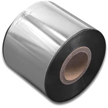 Vhbw Schwarz Thermotransferband für Etikettendrucker, 50 mm x 300 m