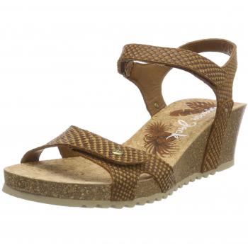 Panama Jack Julia Snake, Sandali Donna, Cuoio B11