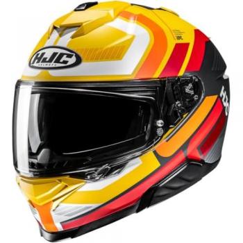 HJC i71 Viz Casque Intégral Chromé Rouge XL