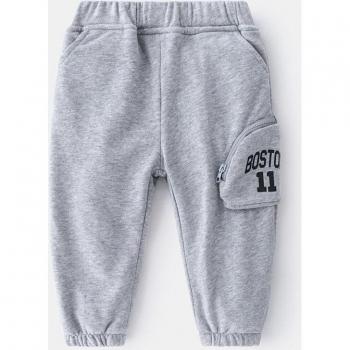 Pantalón Casual con Bolsillo de Cremallera