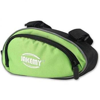 JAKEMY Sac à outils professionnel pour vélo JM-PJ2001 (noir et vert)