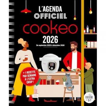 L'agenda officiel Cookeo 2026 (Broché)